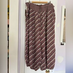 EUC Anthropologie Abstract Harem Pants XL